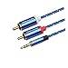 NPQPNAFC 3pcs Audio Adapter Cable Blueberies Connecting Cable Audio Cable Photography Accessories Blueorxy Labiales Que Cambian De Color Bluemaan Vent Mount for Camera Cables Speaker Stereo Sensor
