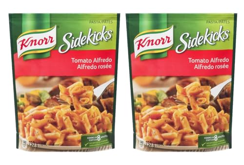 Knorr Sidekicks Tomato Alfredo Pasta Side Dish, 150g/5.2oz, 2-Pack (Imported