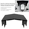 KJAOYU Weatherproof Carbon Steel Electric Vehicle Charging Station Roof - Protective Cover for EV Wall Chargers - Ideal for Homeowners and Commercial Use #1