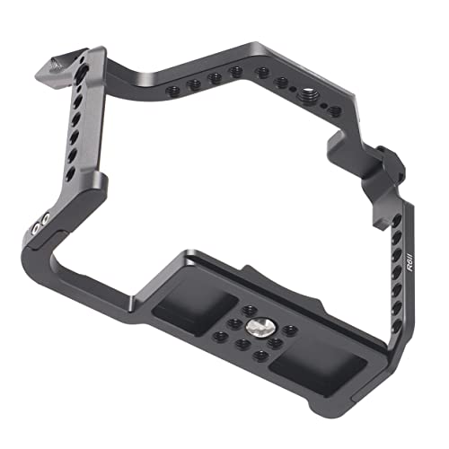 Fotga Alloy Aluminum Camera Cage Bracket Stabilizer For Canon R6Ii R6 Mark Ii Dslr Mirrorless Camera Video Film Making Compatible With Arca Swiss Clamp #TOP3