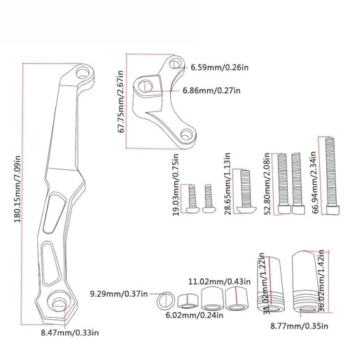 Support amortisseur direction carbone Kawasaki Z800 stabilisation direction
