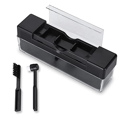 ディスククリーニングキット、静電気防止機能付きレコードクリーナークリーニングブラシ、レコードプレーヤーディスククリーニングキット用ダストリムーバー