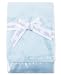 Little Me Baby-Boys Newborn Plush Stroller Blanket, Light Blue, One Size