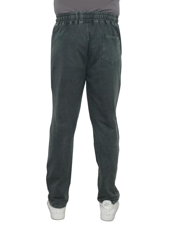 Image of Men's Premium Cotton Blend Trouser | Soft Breathable Casual Pants for Men | Regular Fit Stylish Lower for Office, Travel