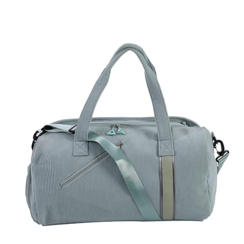 Large Gym Bag,Travel Duffle Bag，Waterproof Weekender Bag, Carry On Tote Bags for Women Blue