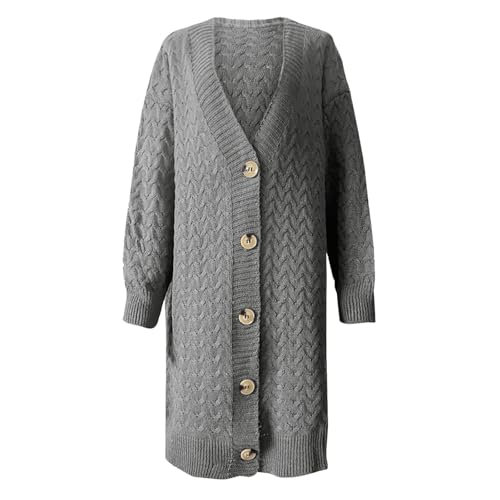 Chunky Cardigan Sweaters for Women Cable Knit Cardigan Women Oversized Open Front Long Cardigans Sweater with Pockets3