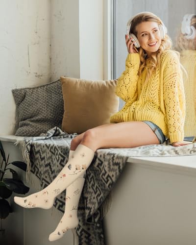 ACTINPUT Medical Compression Socks 15-20 mmHg (3 Pair) for Women & Men, Graduated Support for Nurse, Running, Travel & Flight2