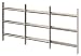Produktbild Alberts 553708 Fenstergitter Venlo | ausziehbar | galvanisch blau verzinkt | 450 x 700-1050 mm