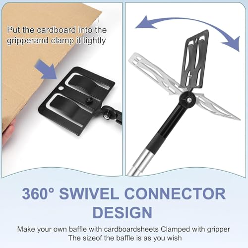 Protector de pulverización ajustable para evitar manchas en techo y puerta 3