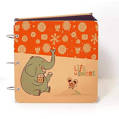 Libro de recuerdos de madera para manualidades y proyectos de bricolaje 2