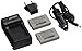 Wasabi Power Battery (2-Pack) and Charger for Canon BP-110, CG-110 and Canon VIXIA HF R20, HF R21, HF R200