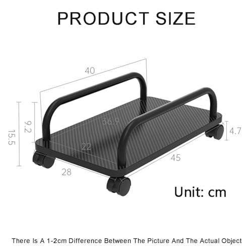 Chariot PC design sous le bureau avec sécurité renforcée - 3