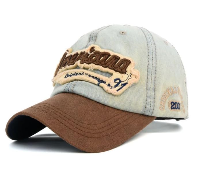 HandcuffsBaseball Cap with Snap Closure Unisex America Embroidered Design Denim Cap | Casual Hats | Gym Apparel | Summer Caps