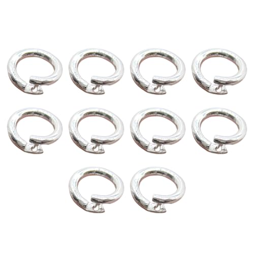 Anneaux de saut 925 de 6 mm pour la fabrication de bijoux DIY - 2