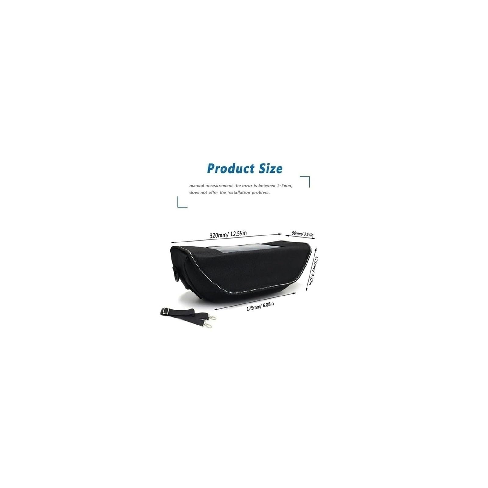 TYSMYXGS Borsa Da Manubrio Per BMW S1000XR/S1000RR – Impermeabile E Antipolvere Per Attrezzi