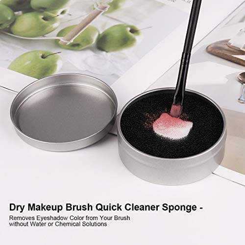Brush-Cleaning-MatColor-Removal-Sponge2-in-1-Silicone-Brush-Cleaning-Mat-with-Holder-for-StorageAir-Dry-BrushesClean-Makeup-Brushes-Instantly-Blue