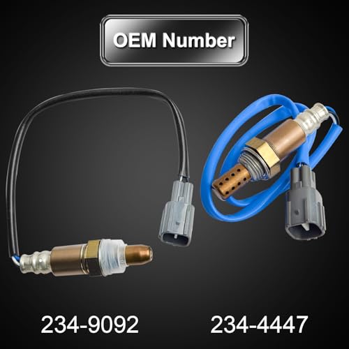 Sensor de Oxígeno O2 4 piezas Compatible Subaru Legacy 2010-2014 miniatura 3