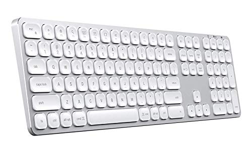 Apple Magic Keyboard With Numeric Keypad: Wireless, Bluetooth, Rechargeable. Works With Mac, Ipad, Or Iphone; Danish - White #TOP2