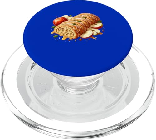 Diseño de pastel de manzana Strudel PopSockets PopGrip para MagSafe
