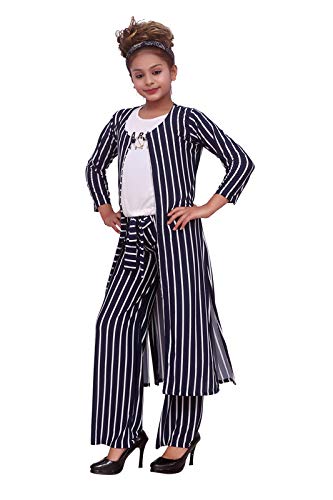 Image of Girls Designer Top, Plazzo and Shrug