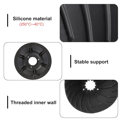 Goutteur à café pliable réutilisable silicone pour camping bureau maison