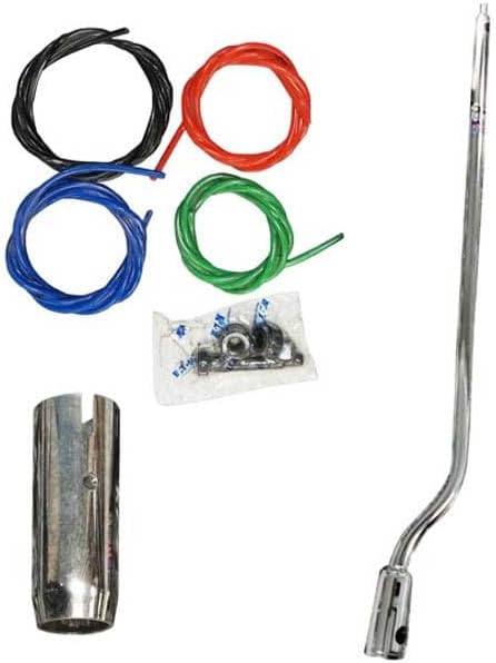 Technical Precision Replacement for Kenworth W900B AEROCAB Year 2021 SS Shift Stick KIT WROUND 1X30IN Hollow Rod 4 Color Airlines KNOB Cover ISO Bolt KIT