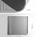Silicone Coffee Machine Mat for Sage 875/880 Grey, 35x35cm Small, 0.6cm Raised Lip Spill-Proof, Non Slip, Under Coffee Maker, Coffee Tamper Station Mat Counter Protector