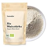 Kamelur Bio Maisstärke 500 g – Speisestärke aus kontrolliert biologischem Anbau – Zum Backen, Kochen & Andicken von Saucen und Desserts