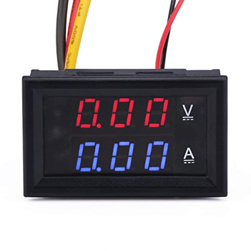 Image of JacobsParts DC 100V 10A Voltmeter Ammeter Dual LED Display Panel Volt Guage Amp Meter Voltage Current Tester