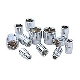 AIM Tools 1/2 Inch Combination Spanner Socket Set 36 Pieces, 8-32mm Metric Drive with 72-Teeth Quick-Released Ratchet Wrench and Bits Set, Mechanic Tool for DIY, Car Auto Repair 420324 - Image 5