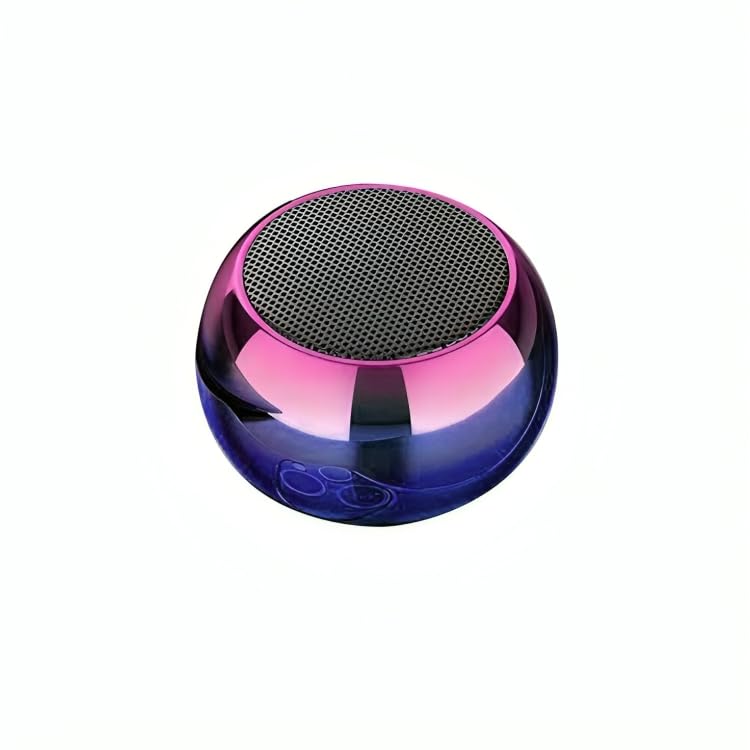 Ultra Boost Mini Bluetooth Speaker, Portable Wireless Speaker with Heavy Bass, Metal Electroplated Design, Fast Charging, Long Battery Backup for Home, Office & Travel (Random Color)-image-23