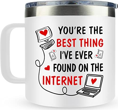 Valentines Day Gifts for Her, Valentines Day Gifts for Girlfriend, Wife - Anniversary, Birthday Gifts for Her - Girlfriend Gifts Ideas, Gifts for Wife from Husband, Wife Gifts from Husband Mug 14 Oz