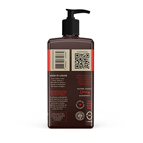 Balm Para Barba Don Alcides 120Ml Barba Negra