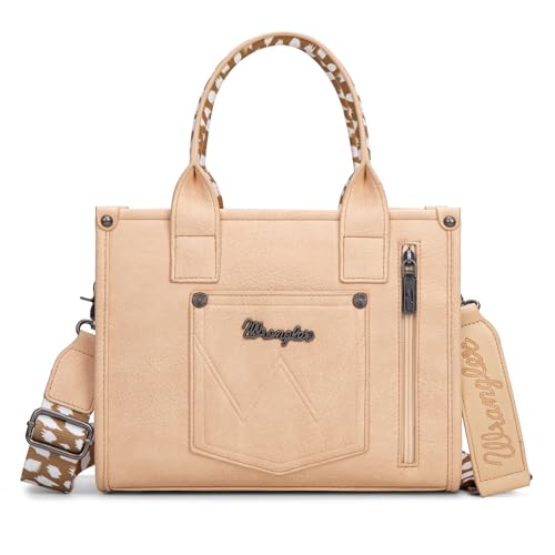 Image of Montana West x Wrangler Tote Bag for Women Western Cow Print Purse Designer Top Handle Handbags