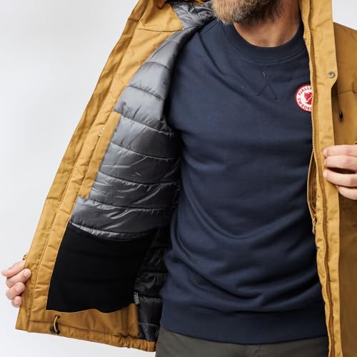 Fjällräven Herren Skogsö Padded Jacke, Dark Oak, XL
