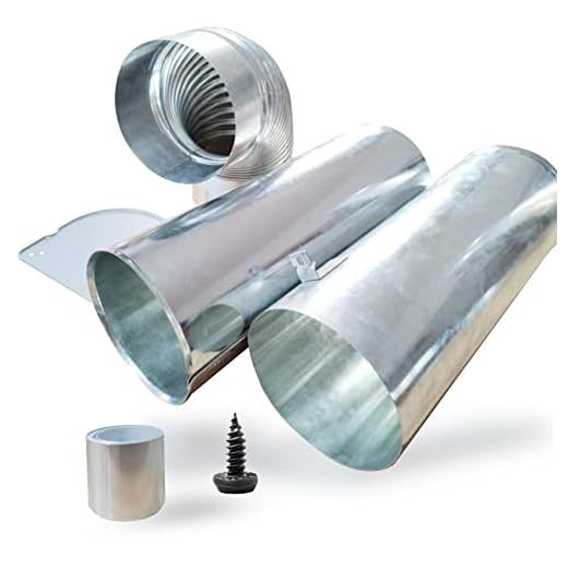 Side Vent Kit 3911EZ9131X for LG Dryer, Venting Kit Assembly 383EEL9001B Compatible with Kenmore/sears, Replacement Part AP4438852 Exhaust Out Either Side or Bottom