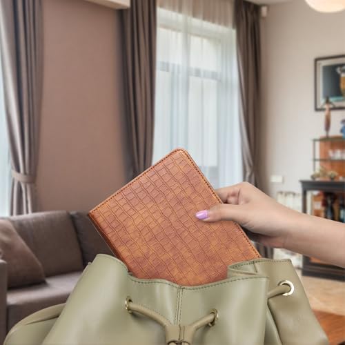 Image of CoBak Stand Case for 7 inch Kindle Paperwhite 12th Gen 2024 and Kindle Colorsoft with Hand Strap - Compatible with iPhone MagSafe, for Samsung /Belkin /Anker Wireless Charging Pads, Durable, Auto Sleep Wake