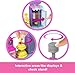 Barbie Mini BarbieLand Collectible Supermarket Playset with 1.5-Inch Doll, Product Shelves, Check Stand & Shopping Cart for Storytelling Play