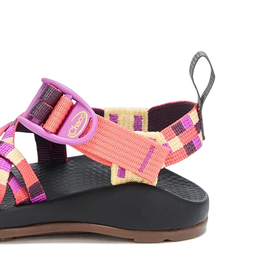 Chaco ZX1 Ecotread Kids Sandal, Pixel Blossom, 10 US Unisex Big4