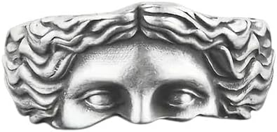925 Sterling Silver Venus Eyes Ring - Goddess Venus Jewelry, Roman Mythology Fantasy Ring
