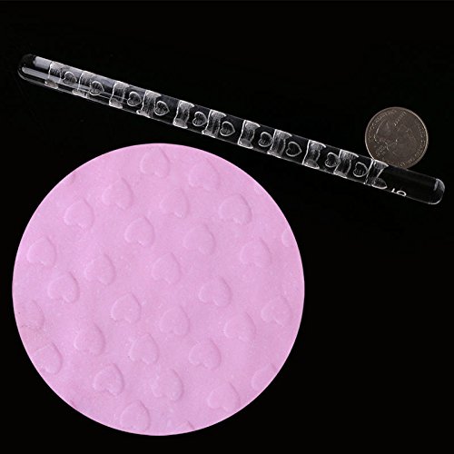 Buy Embossing Acrylic Rolling Pin Cake Sugarcraft Decorating Tools