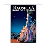 UGMOO Toile Peinture 30x50cm sans Cadre Nausicaa vallée du Vent Impression d'art Film Photos Salon décor Moderne décor à la Maison pour Chambre familiale