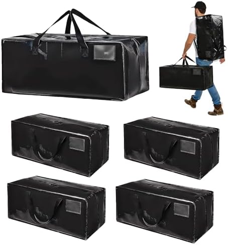 Bolsa Mudanza Grande 90L, Impermeable Bolsas de Mudanza con Corre...