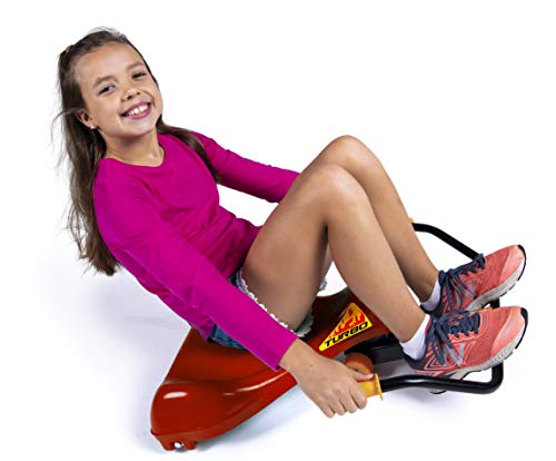 The Original Roller Racer Flying Turtle Sit Skate, Kid Powered, No Motor, No Pedals, No Batteries, Power by Zig zag Motion, Promotes Active Play in or Outdoors, Non-marring Skate Wheels