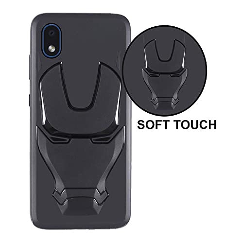 Image of VIDO 3D Iron Man Avengers Back Case,360 Degree Protection,Shock Proof,Screen & Camera Protection,Soft Silicon Rubberised Back Cover Suitable for Samsung Galaxy M01 Core