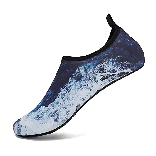 Image of WateLves Womens and Mens Kids Water Shoes Barefoot Quick-Dry Aqua Socks for Beach Swim Surf Yoga Exercise