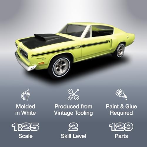 MPC 1969 Plymouth Barracuda Kit 1:25 miniatura 2