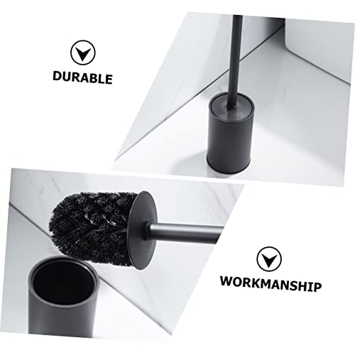 Brosse WC avec manche ergonomique Luxshiny facile à utiliser