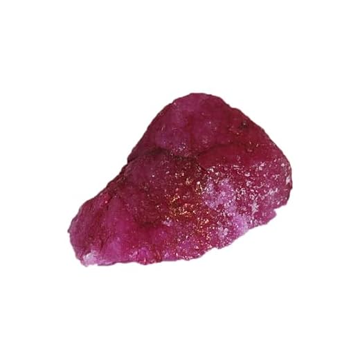 30 Ct. Ruby Gem Certified Rough Raw Healing Crystal Stone Red Color Ruby Crystal Wicca & Reiki Crystal Healing… GA-242