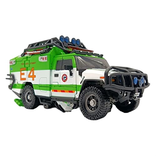 Tjays Transformer Toys, Masterpiece Movie Series Mpm-11 Autobot Ratchet Ko Action Figure Collection Robot Model - 7" Boys And Girls Birthday Gifts, (Color : Green) #TOP3